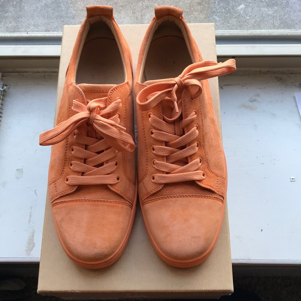 Christian Louboutin Louis Junior Flat Veau Velour